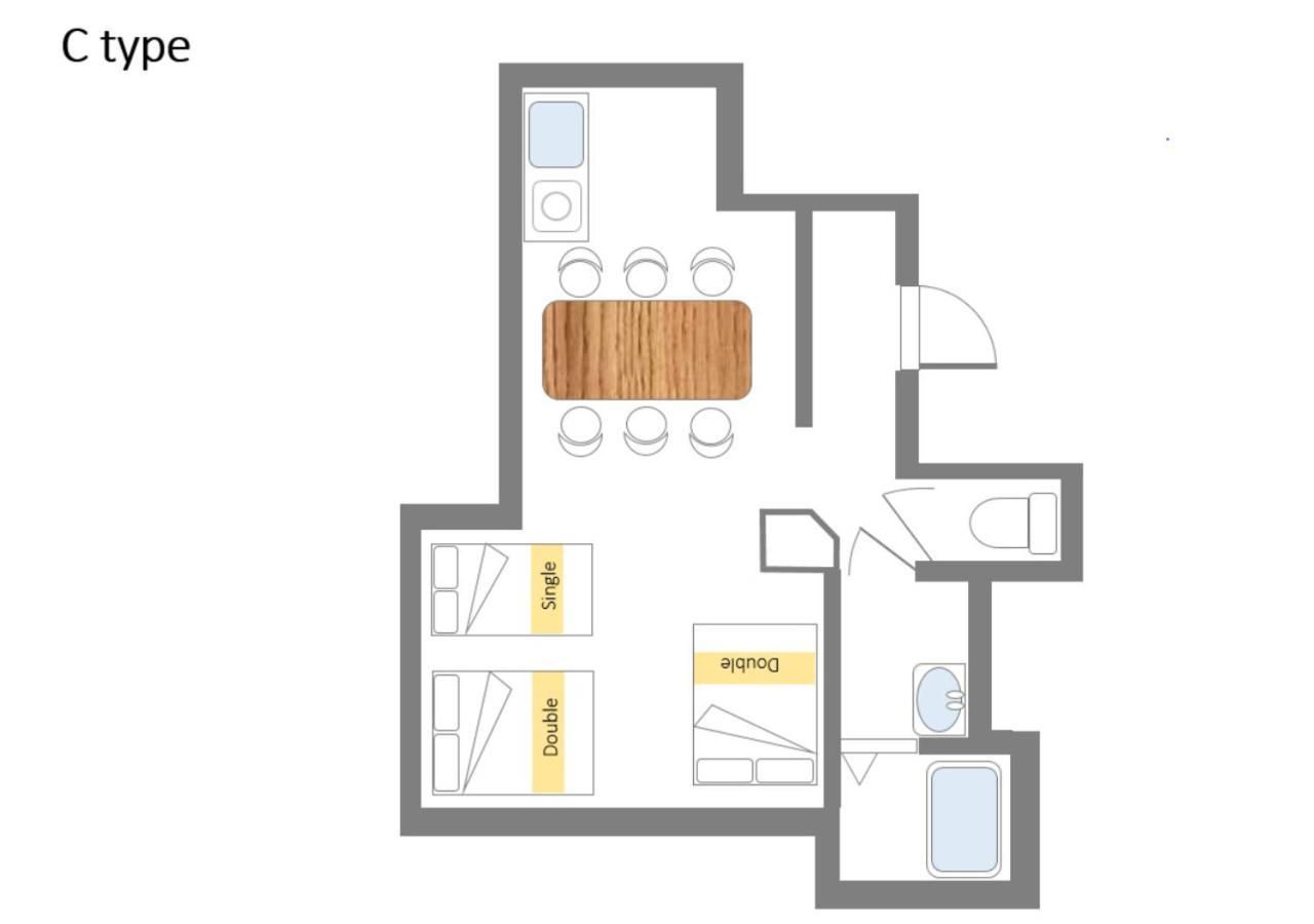 Grand Base Hakata Haruyoshi Aparthotel Fukuoka Kültér fotó